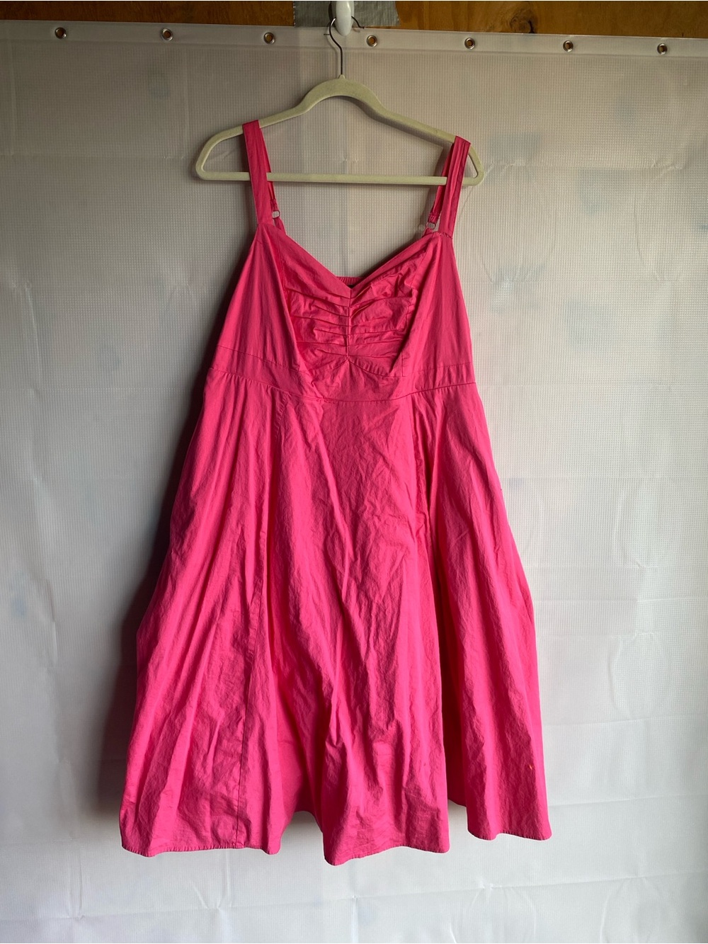 torrid Hot Pink Smocked Sundress
